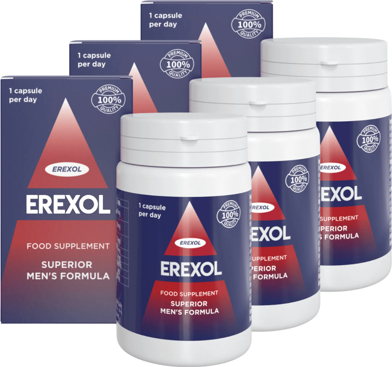 Erexol - ingrédients naturels
